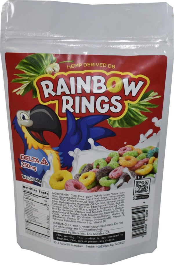 Rainbow Rings Cereal Edibles Candy Shop Cannabis & Kratom