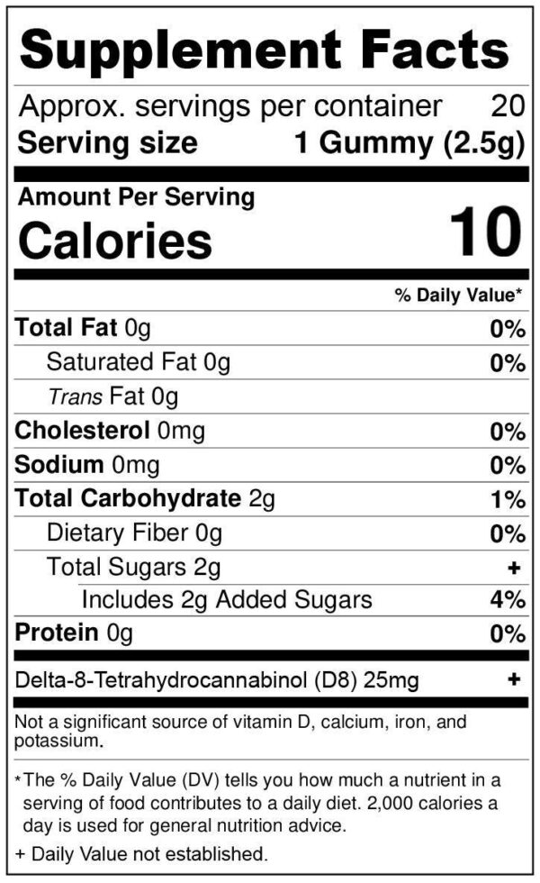 Sour Gummy Kids- 500 mg Delta 8 – Mellow Fellow Edibles Candy Shop Cannabis & Kratom 3