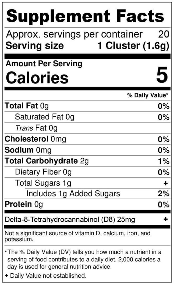 Nerd Bites – 500 mg Delta 8 – Mellow Fellow Edibles Candy Shop Cannabis & Kratom 2