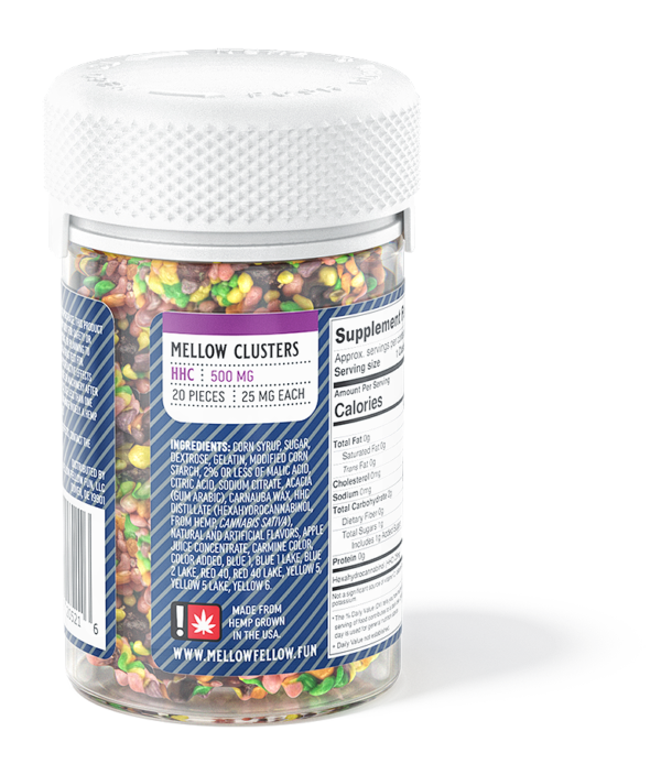 Mellow Clusters – 500 mg HHC – Mellow Fellow Edibles Candy Shop Cannabis & Kratom 2