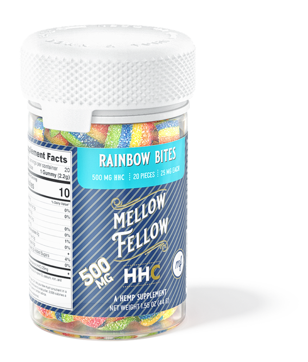 Sour Fellows – 500 mg HHC – Mellow Fellow Edibles Candy Shop Cannabis & Kratom