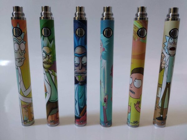 Rick and Morty Twist Battery Vape Pens & Carts Candy Shop Cannabis & Kratom