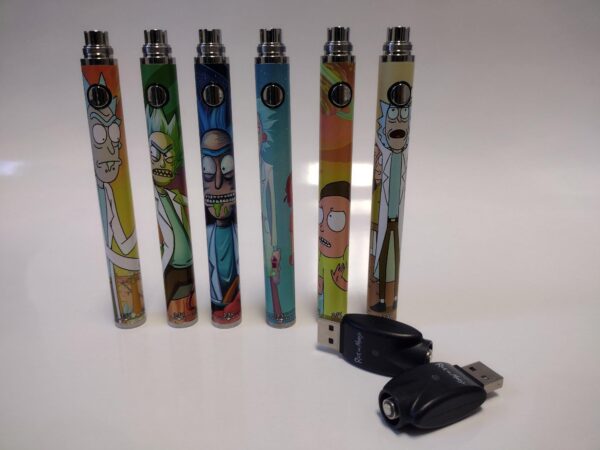 Rick and Morty Twist Battery Vape Pens & Carts Candy Shop Cannabis & Kratom 3